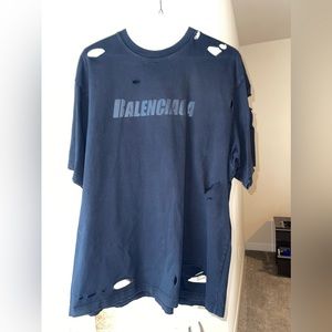 Balenciaga distressed T-shirt